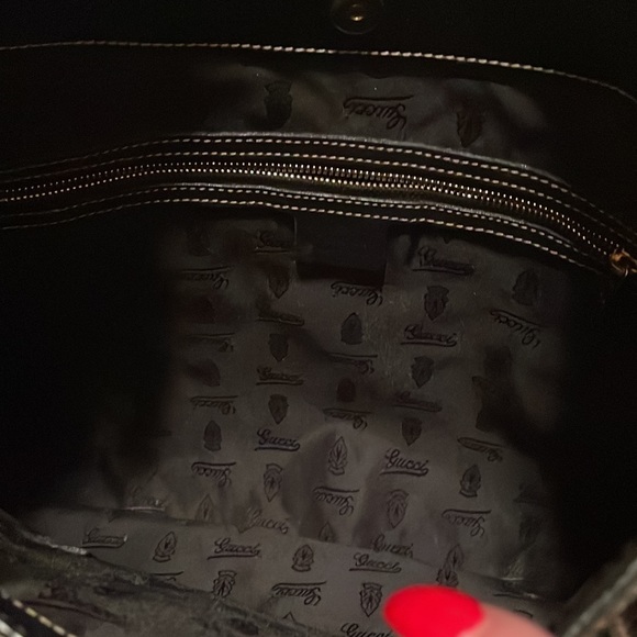 Gucci vintage patent shoulder bag - Picture 7 of 12